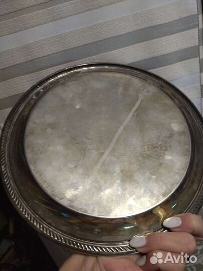 Поднос винтаж 25см