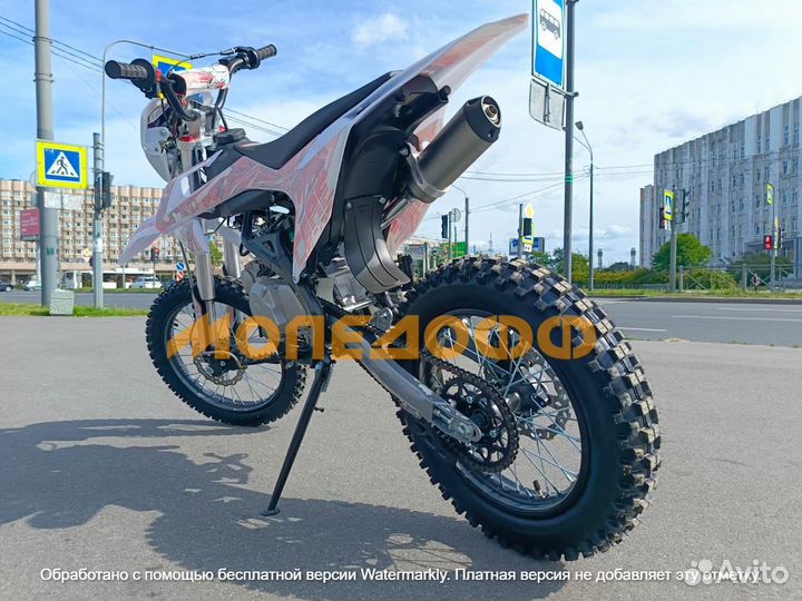 Питбайк SSR core 125E A 17/14 LED АКПП Red Cat Mas