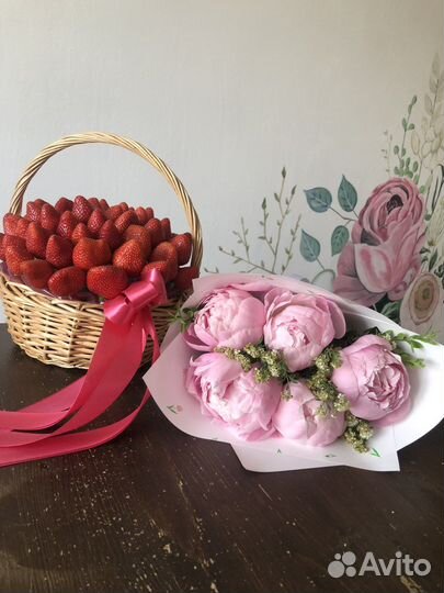 Сладкий букет клубники