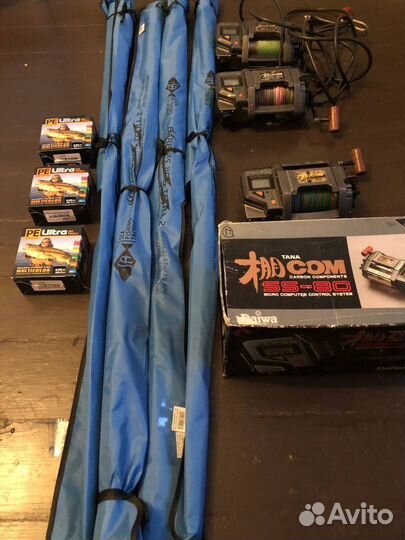 Аренда электрокатушек для морской рыбалки