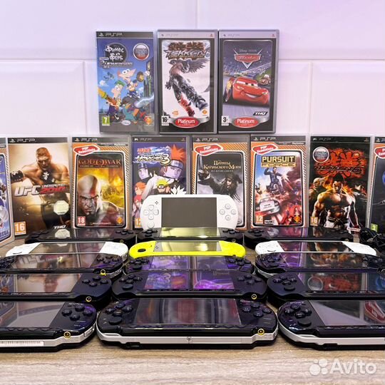 Sony PSP Оригинальные Прошитые Большой Выбор