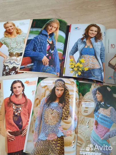 Журналы по вязанию, вышивке крестиком и рукоделию