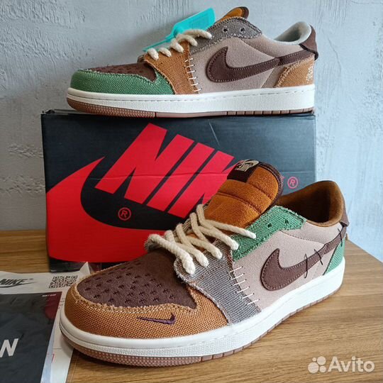 Кроссовки Nike Air Jordan 1 Low voodoo zion