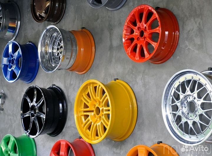 Порошковая краска для дисков от завода