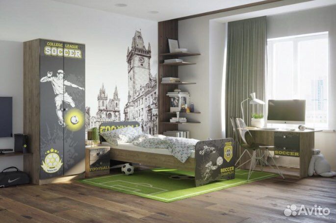 Детская или подростковая модульная комната