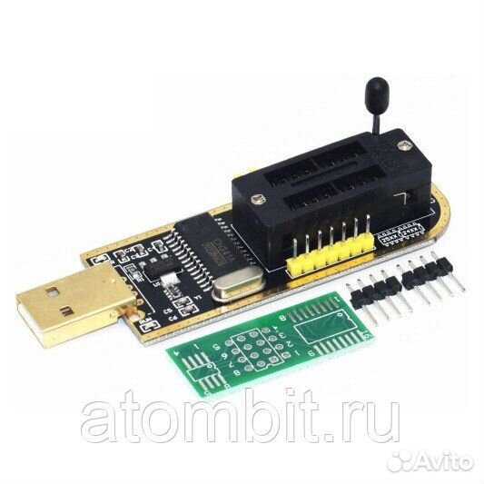 USB программатор CH341A для 24-25 серий новый