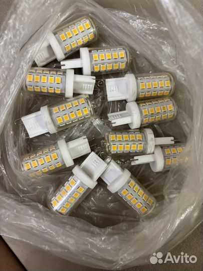 Светодиодные лампочки LED патрон g9