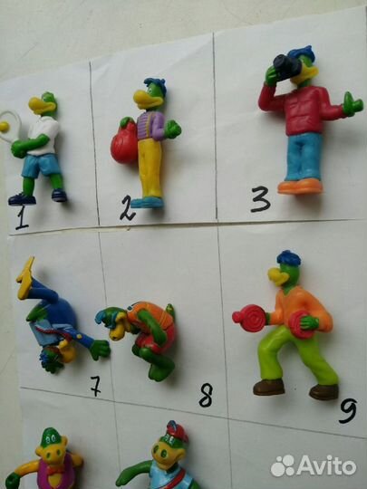 Данон, Дино, растишка, фигурки