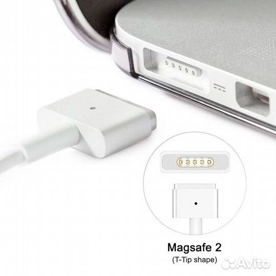 Кабель USB-C/Magsafe 2, (1.8 метра) для MacBook