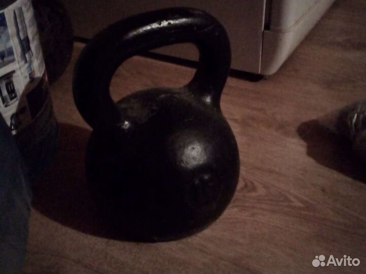 Гиря чугунная 16 кг