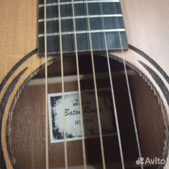 Акустическая гитара Baton Rouge AR11C/D-W