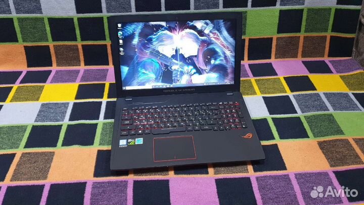Игровой ноутбук asus ROG strix GL553VD