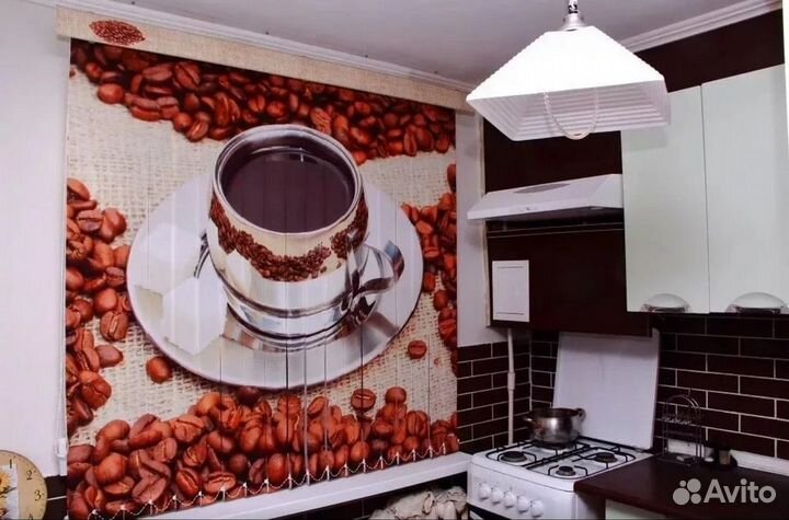 Печать на жалюзи. Жалюзи с рисунком