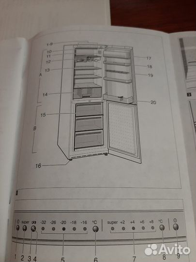Холодильник bosch