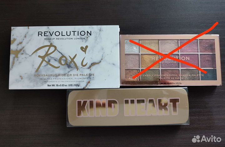 Палитра теней Revolution, Sleek, Essence и другие