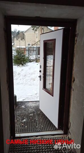 Толстая дверь входная с бесплатной установкой