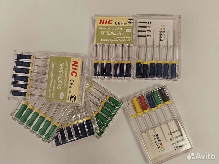 Стоматологические инструменты эндоканальные