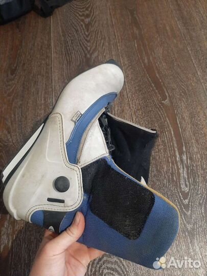 Лыжные ботинки salomon sns 43размер, конек
