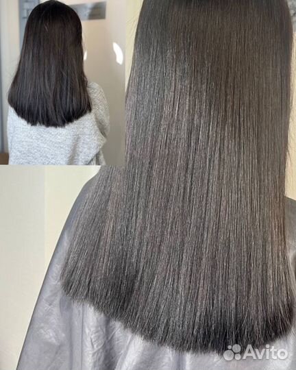 Модели на кератиновое выпрямление волос