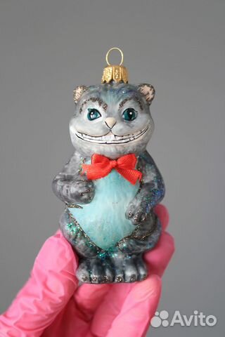 Елочная игрушка Irena Чеширский кот