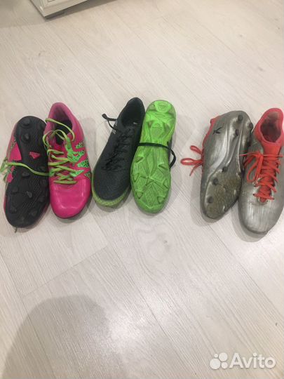 Футбольные бутсы adidas детские