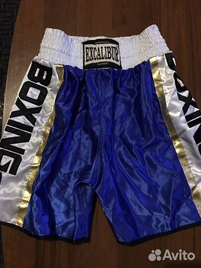 Шорты для бокса размер М синие