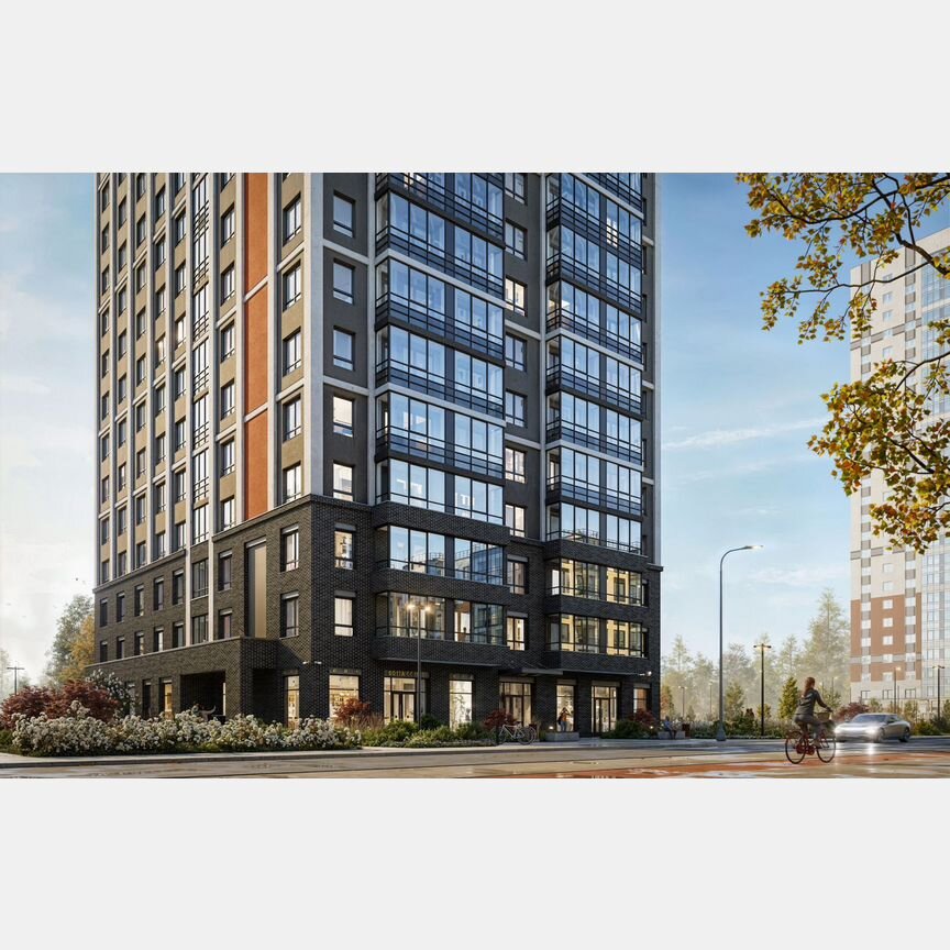 3-к. квартира, 64,6 м², 16/25 эт.