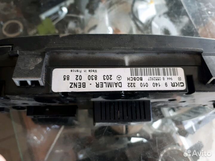 Блок управления климат контроль мерседес W203,W209