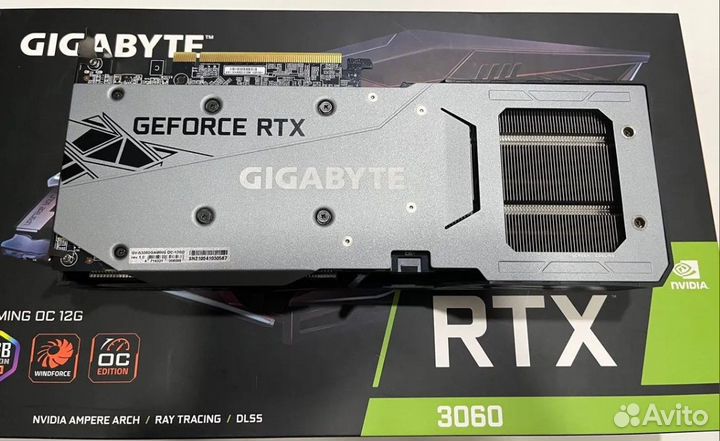 Видеокарта gigabyte GeForce RTX 3060 12 Гб