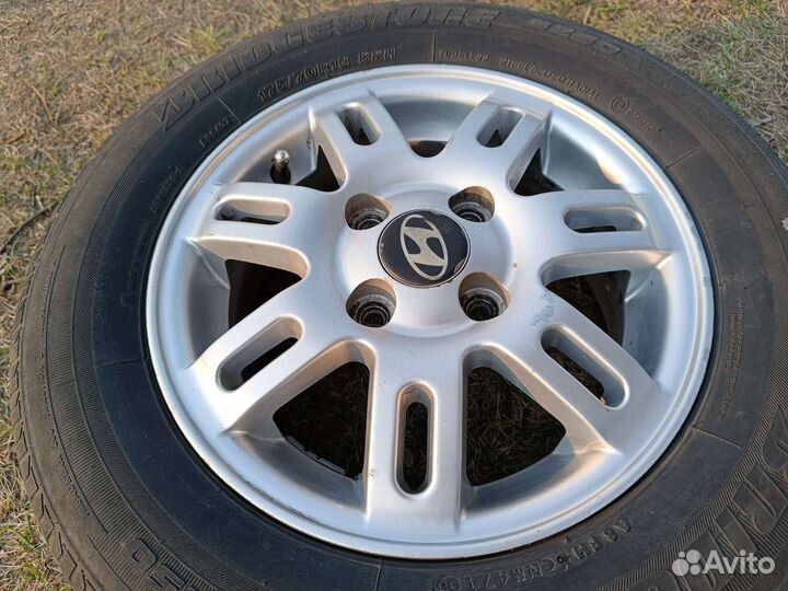 Диски литые Hyundai Accent