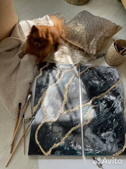 Интерьерная картина (диптих )