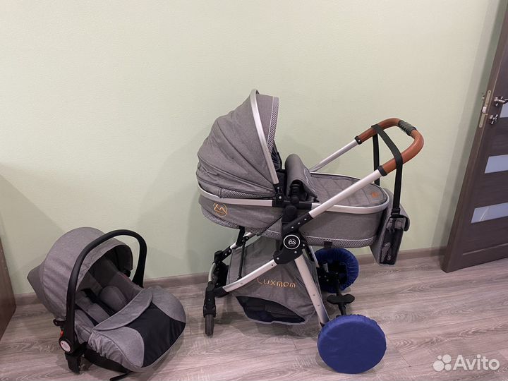 Коляска трансформер 3 в 1 бу