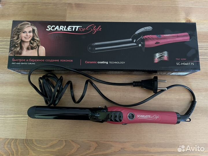 Плойка для волос новая