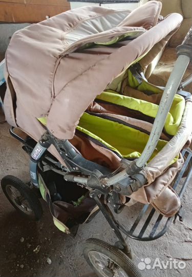 Коляска для двойни