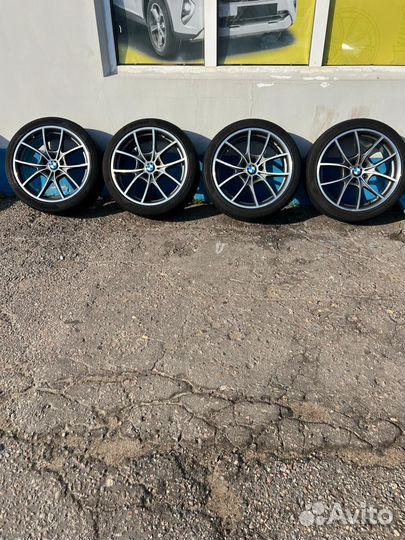 Диски r19 на BMW с шинами pirelli