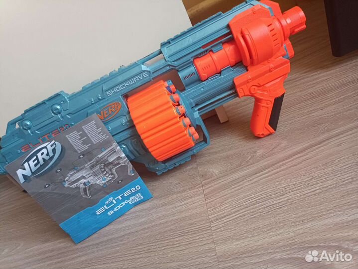 Бластер Nerf elite 2.0 Шоквэйв