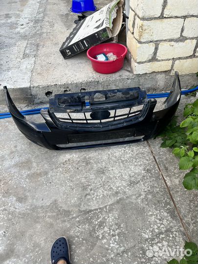 Бампер на priora 2