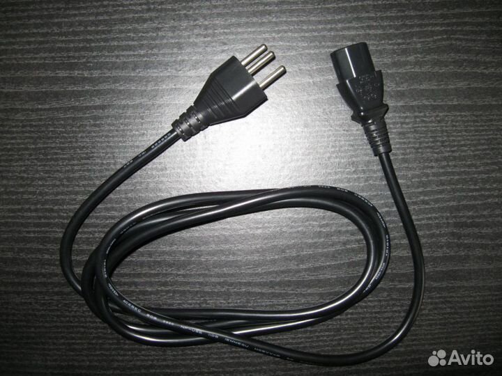Кабель питания для пк, новый