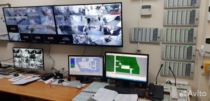 Монтаж систем видеонаблюдения, скуд, ос