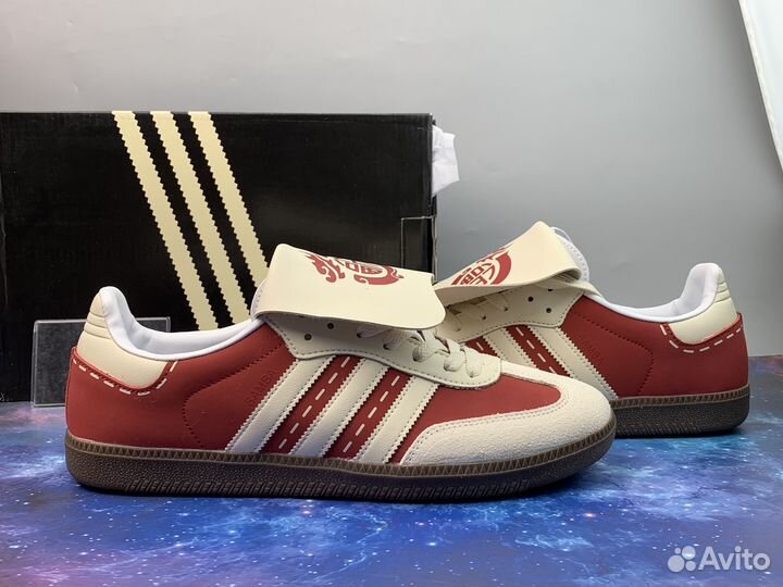 Кроссовки adidas WB pony LEO samba