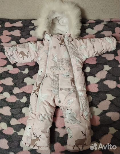 Зимний комбинезон 74-80