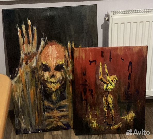 Картины акриловой краской