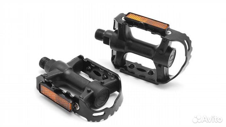 Педали на велосипед пластик, сталь, аллюминий