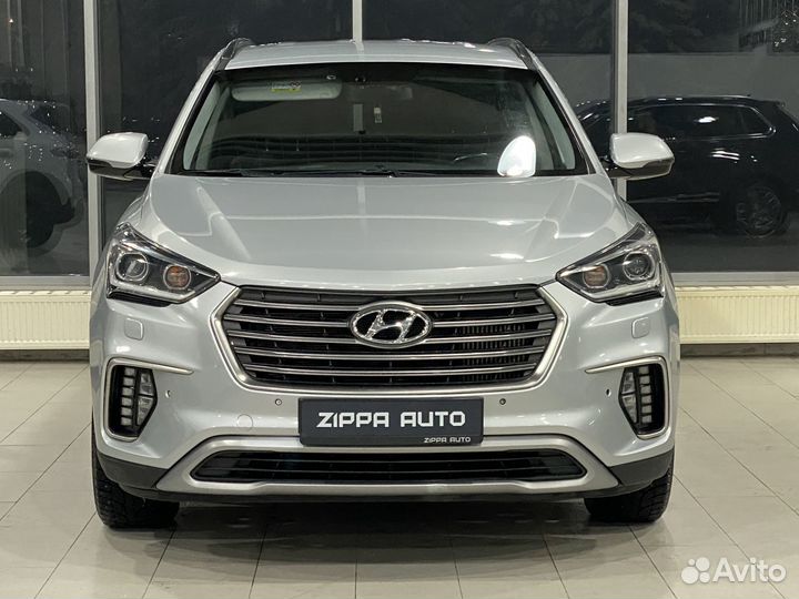 Hyundai Santa Fe 2.2 AT, 2017, 96 560 км