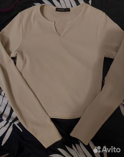 Кофта в рубчик