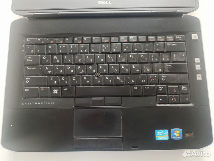 Ноутбук Dell 10gb/128gb ssd с подсветкой