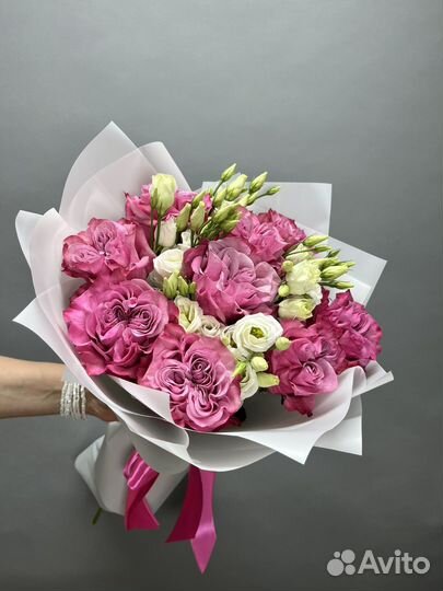 Пионовидные розы цветы доставка