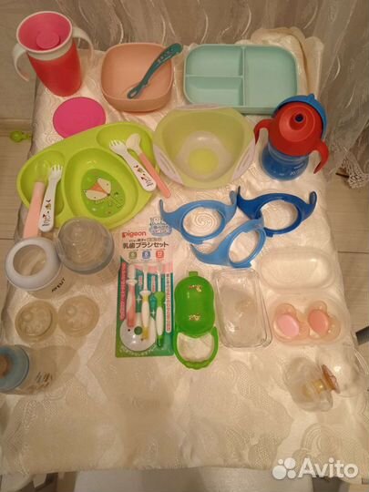 Бутылочки для кормления avent, nuk, поильник