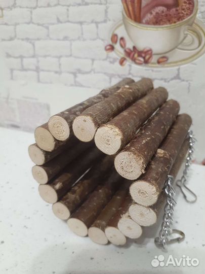 Тоннель для грызунов 7х10см из орешника