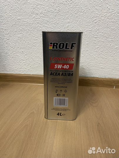 Масло моторное 5w40 рольф rolf
